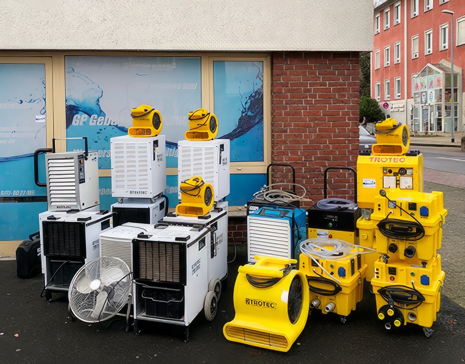 Gebäudetrocknung Estrich Dämmschicht